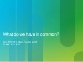Getting to know you v1.1